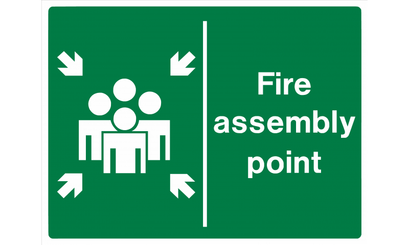 Fire Assembly Point sign